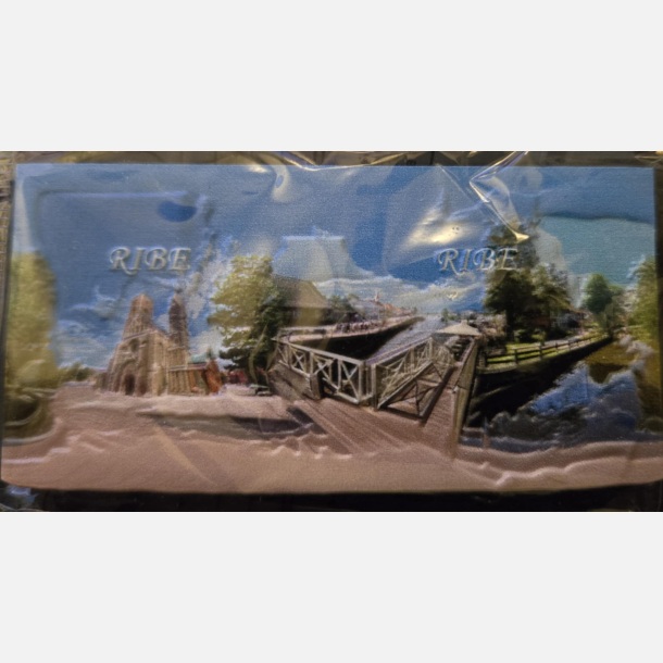 Ribe 3D K�leskabsmagnet 