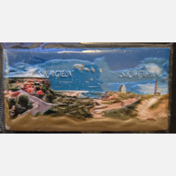 Skagen 3D K�leskabsmagnet 